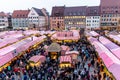 View of the Christkindlesmarkt, Nuremberg